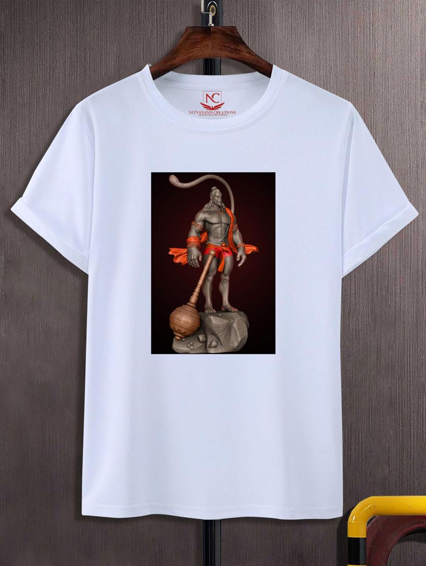 unisex white graphic printed t-shirt - 20883860 - Zoom Image - 0