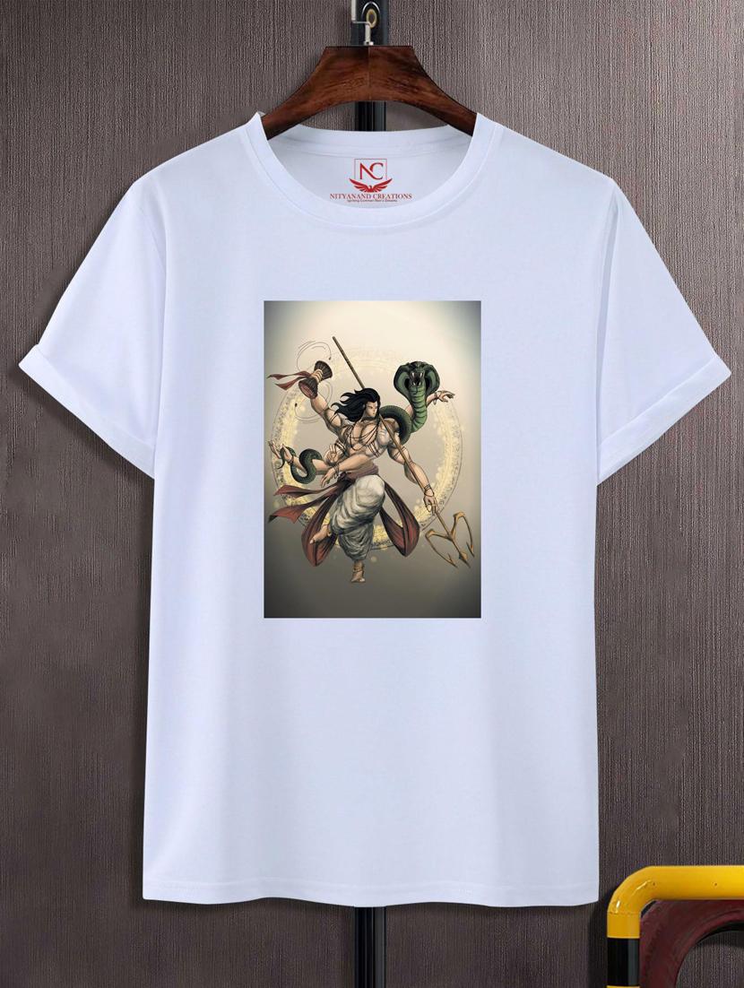 unisex white graphic printed t-shirt - 20883877 -  Zoom Image - 0