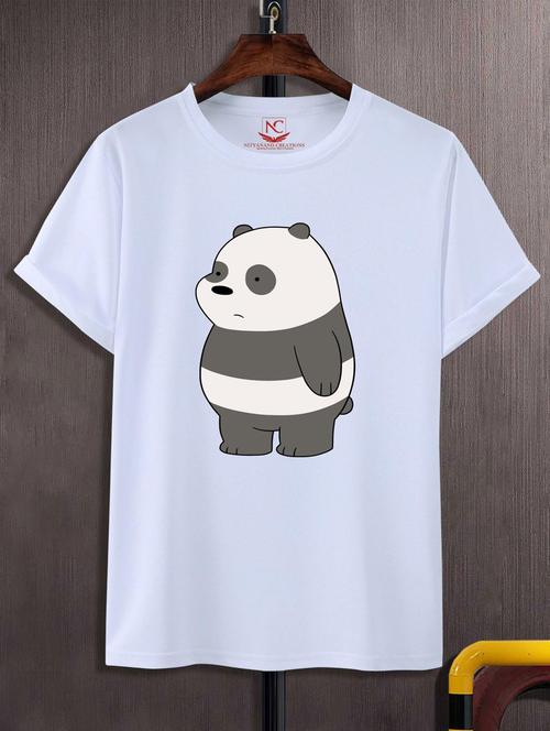 unisex white graphic printed t-shirt - 20883981 -  Standard Image - 0