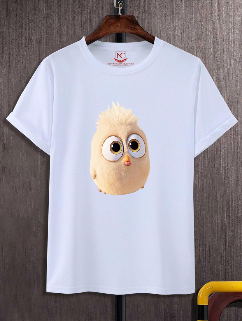 unisex white graphic print t-shirt - 20883992 -  Zoom Image - 0