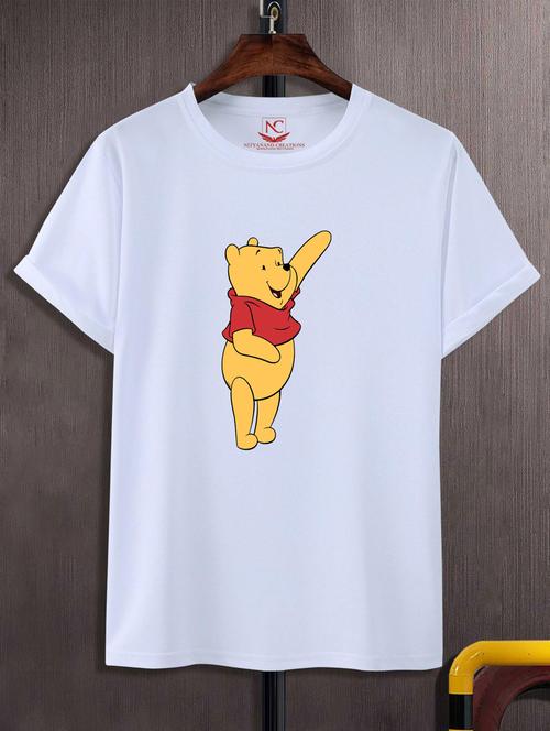 unisex white graphic printed t-shirt - 20883997 -  Standard Image - 0