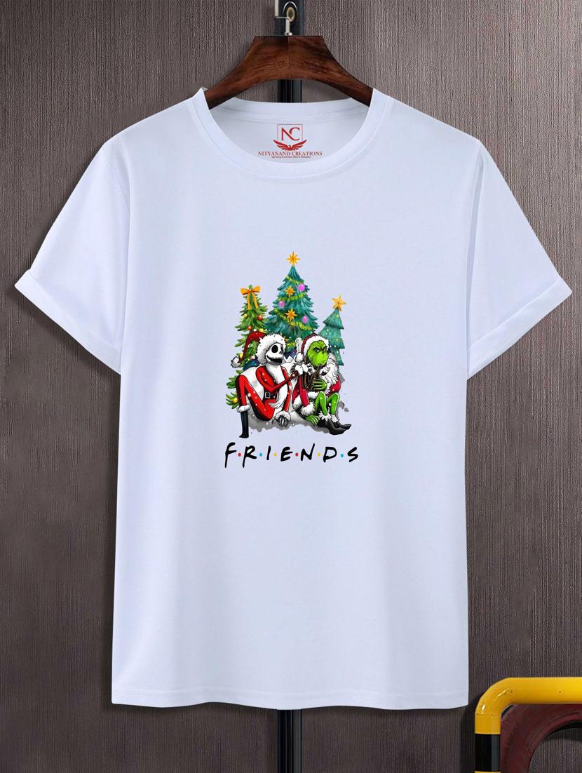 unisex white graphic printed t-shirt - 20884082 -  Zoom Image - 0