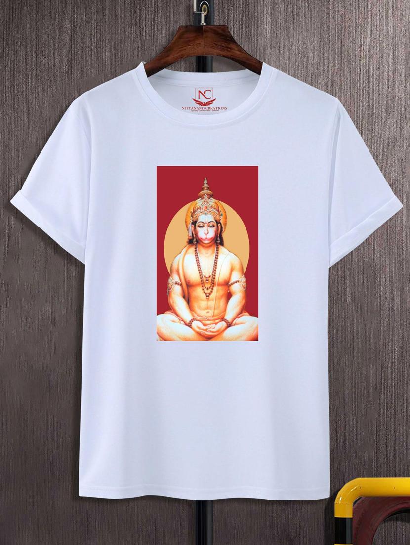unisex white graphic printed t-shirt - 20884099 -  Zoom Image - 0