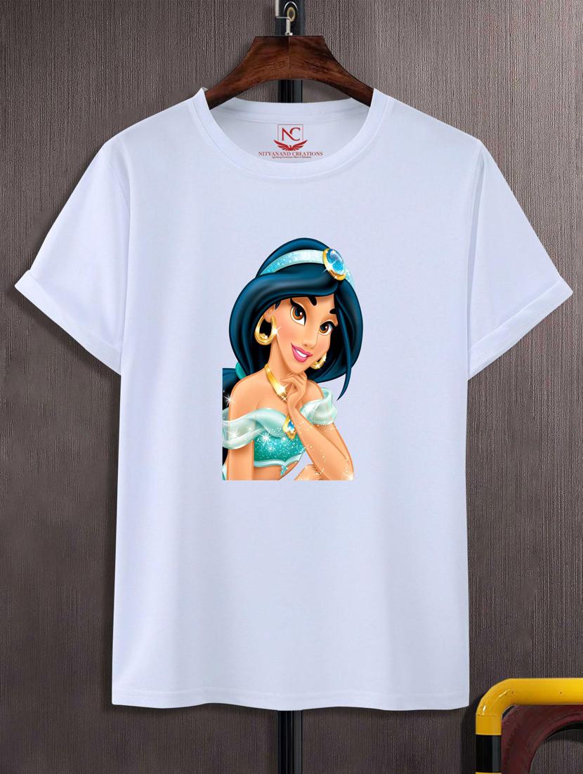 unisex white graphic printed t-shirt - 20884124 -  Zoom Image - 0