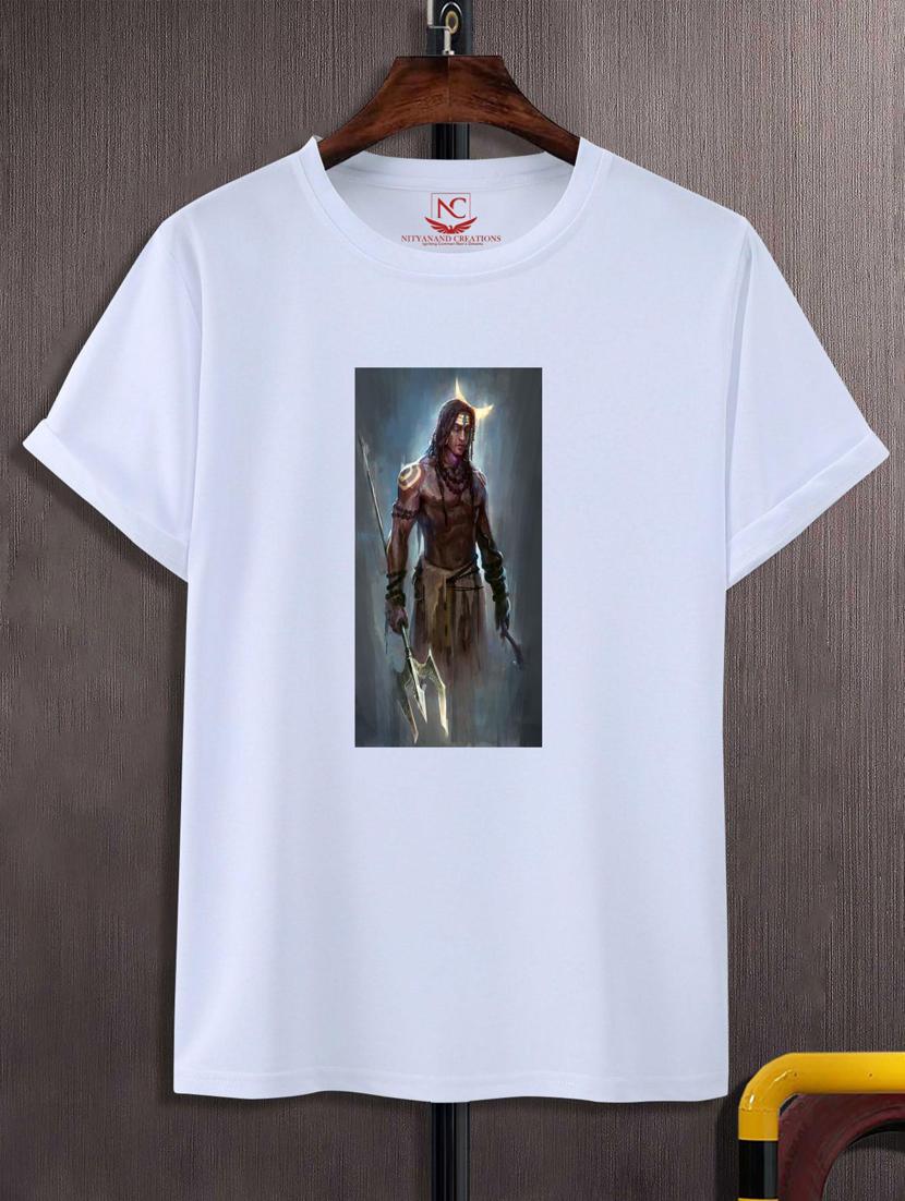unisex white graphic printed t-shirt - 20884171 -  Zoom Image - 0