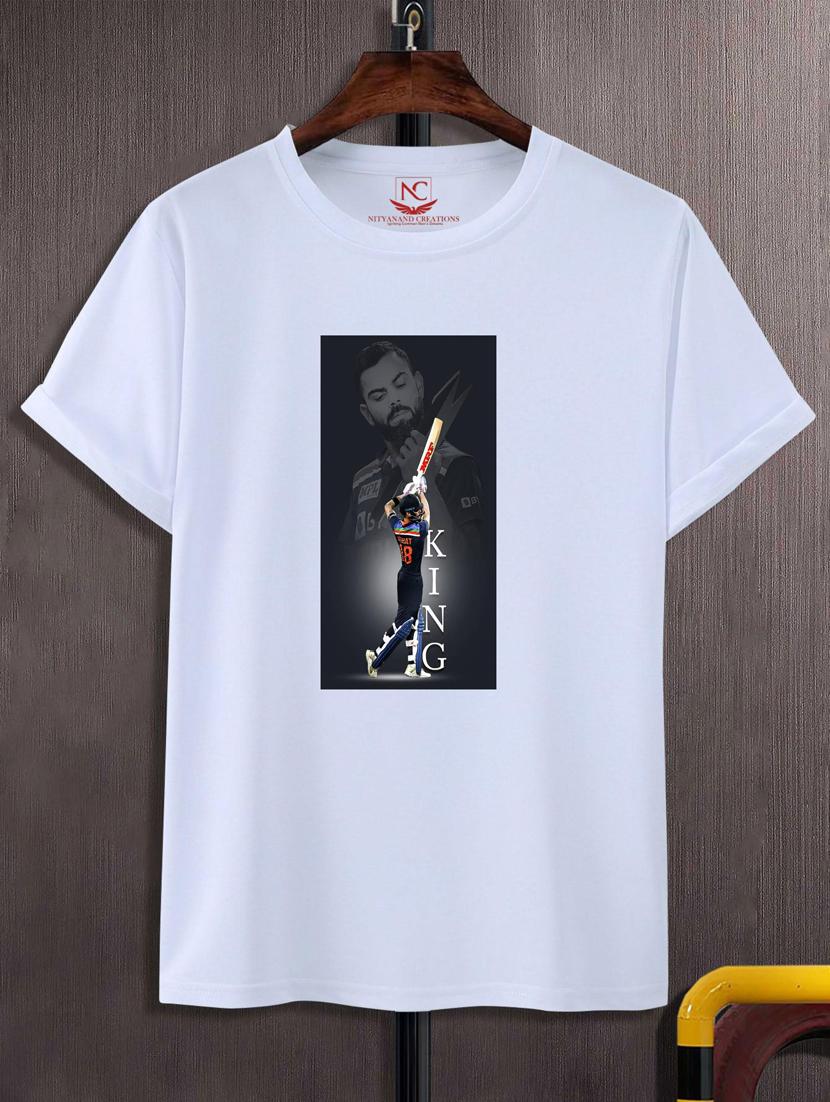 unisex white graphic printed t-shirt - 20884181 - Zoom Image - 0