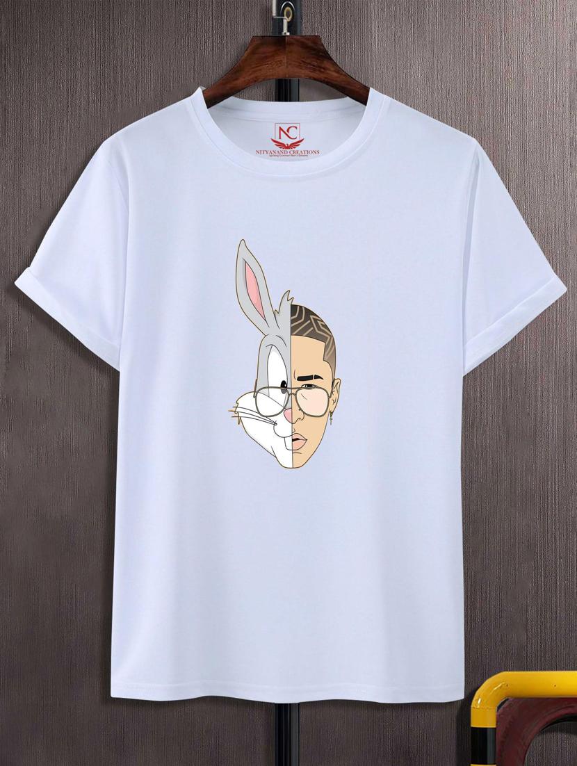 unisex white graphic printed t-shirt - 20884195 - Zoom Image - 0