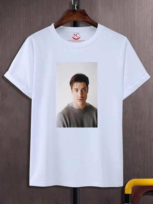 unisex white graphic printed t-shirt - 20884233 -  Standard Image - 0
