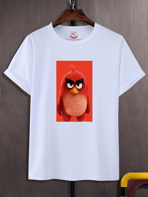 unisex white graphic printed t-shirt - 20884251 -  Standard Image - 0