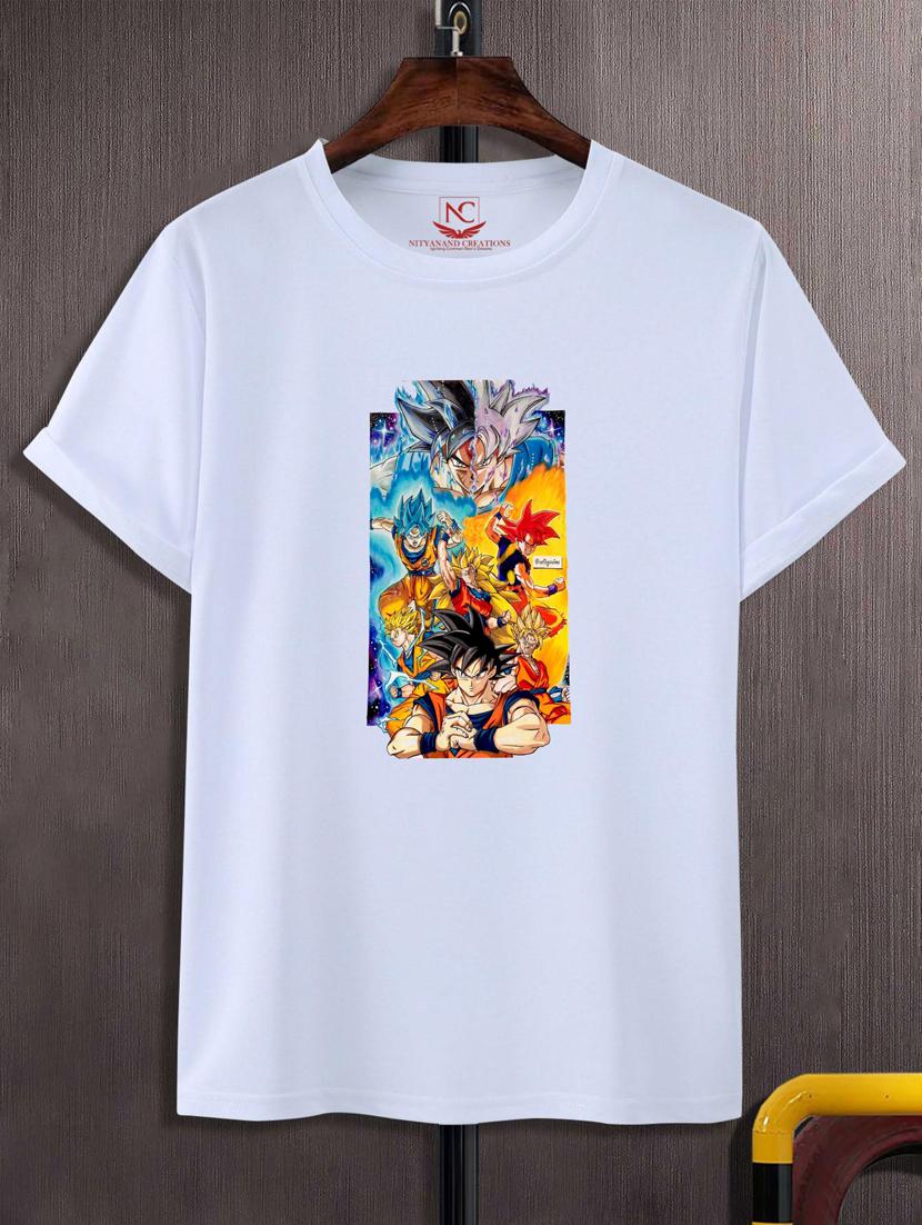 unisex white polyester graphic t-shirt - 20884275 - Zoom Image - 0