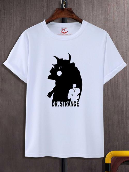 unisex white graphic printed t-shirt - 20884306 - Standard Image - 0
