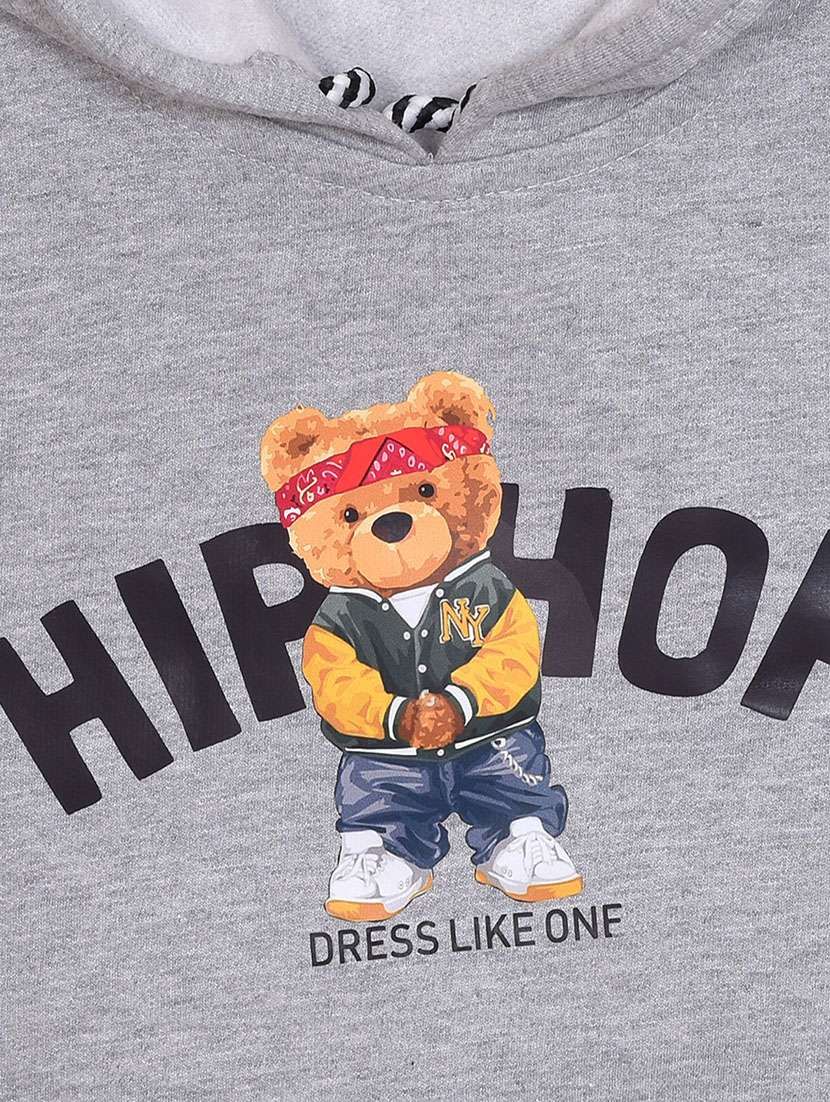 pack of 2 - fleece printed sweatshirt - 20884724 -  Standard Image - 3