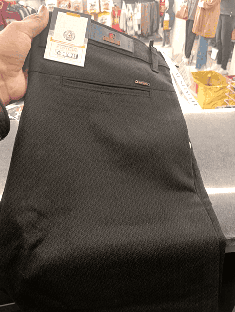 assorted satin casual trousers - 20885048 - Standard Image - 0