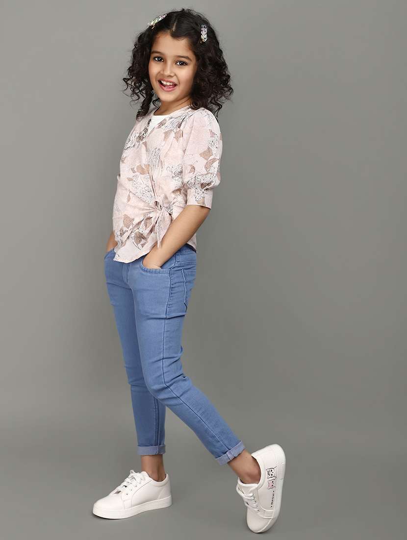 white printed cotton top - 20885056 -  Standard Image - 5