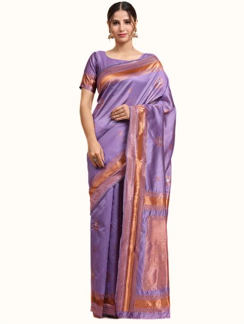 women self design banarasi saree with blouse - 20885462 -  Standard Image - 0