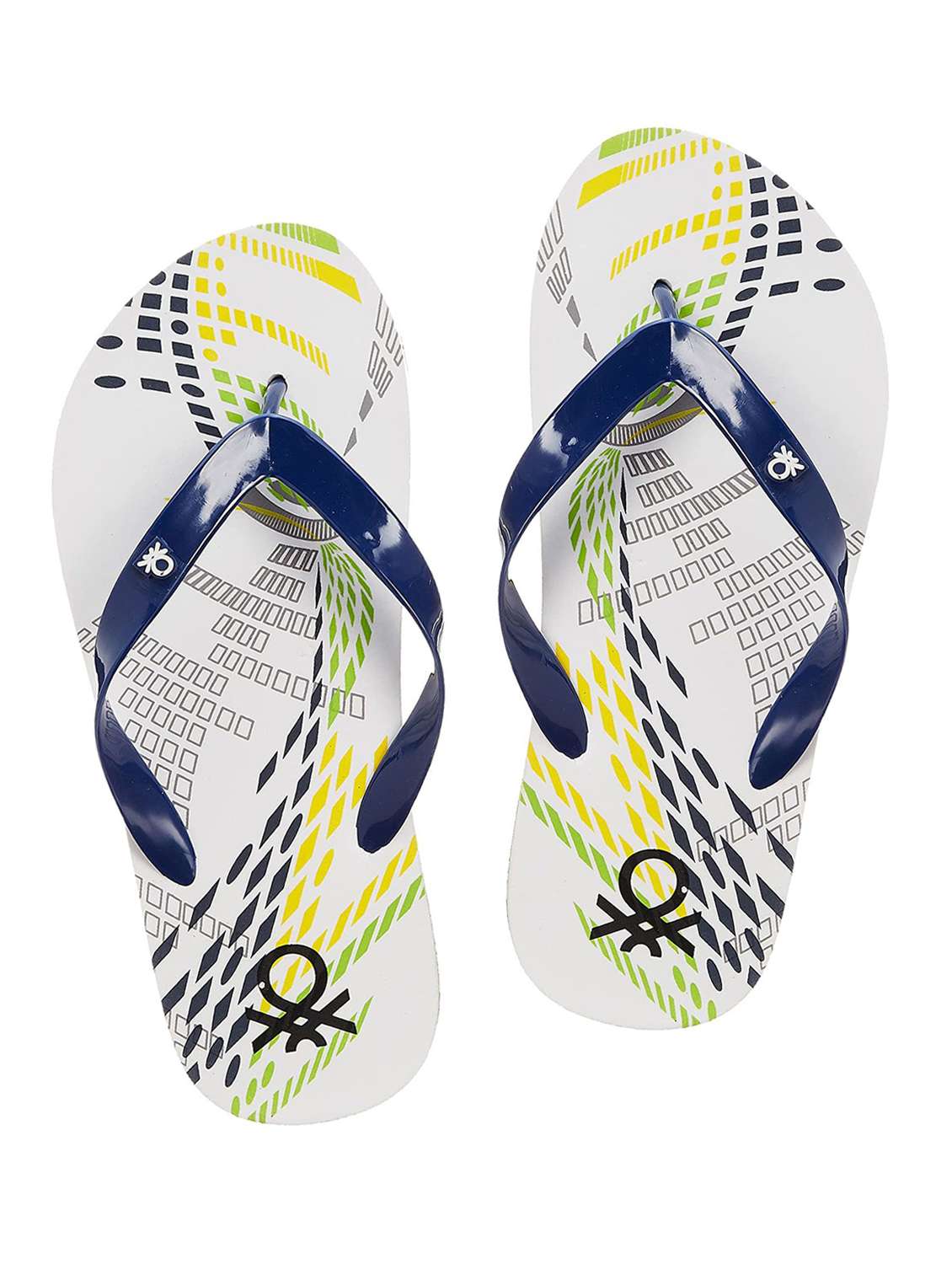men white slip on flip flop - 20889262 - Zoom Image - 0