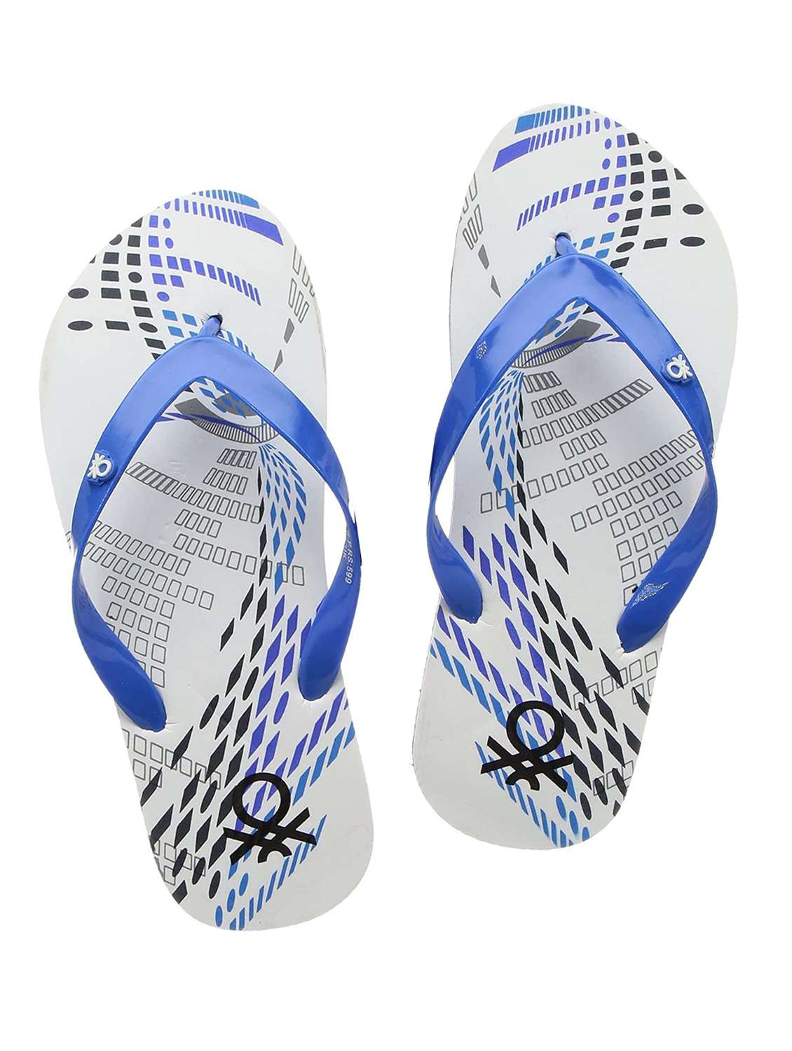 men white slip on flip flop - 20889263 - Zoom Image - 0