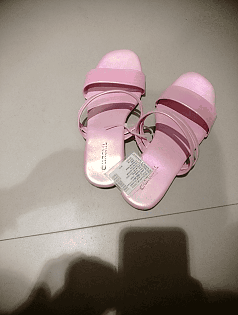 pink pu (polyurethane) flip flops - 20890958 - Standard Image - 0
