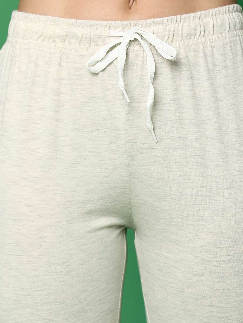 women mid-rise solid track pant - 20891252 -  Standard Image - 5