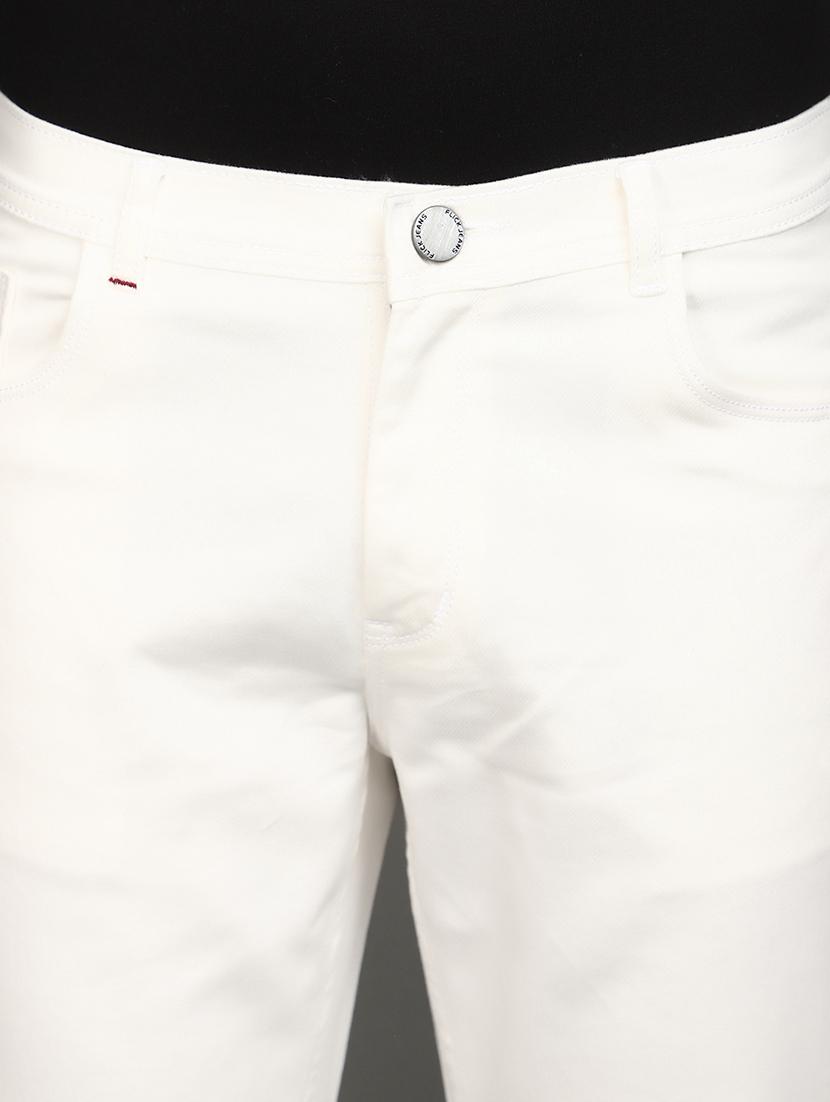 men mid rise solid chinos - 20892592 - Standard Image - 5