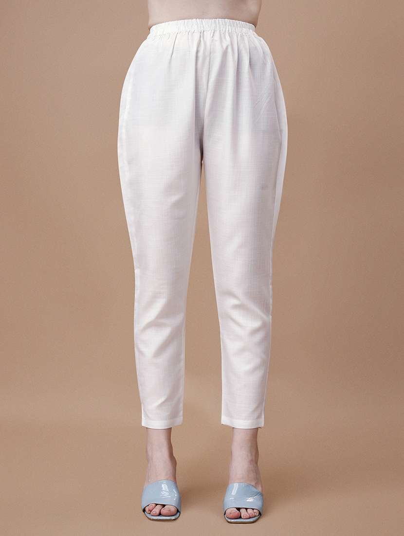 women white square neck kurta pant set with dupatta - 20893329 -  Standard Image - 3