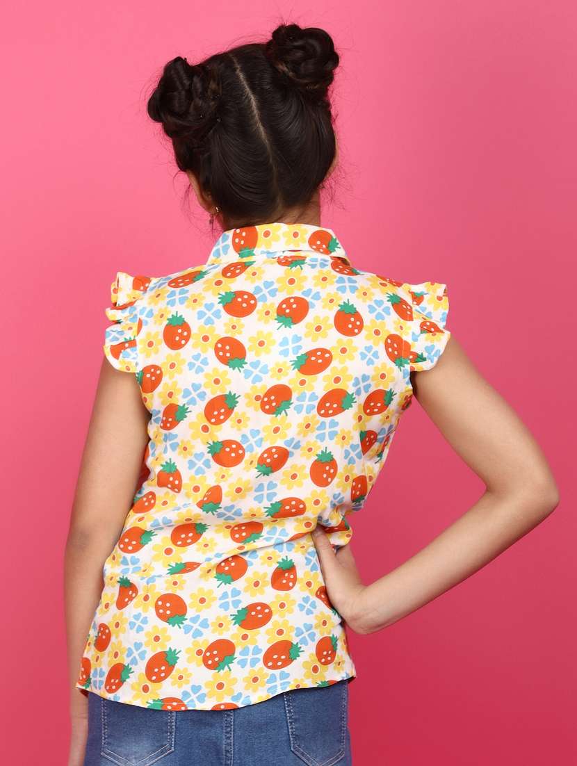 multi colored cotton  top - 20893882 -  Standard Image - 3