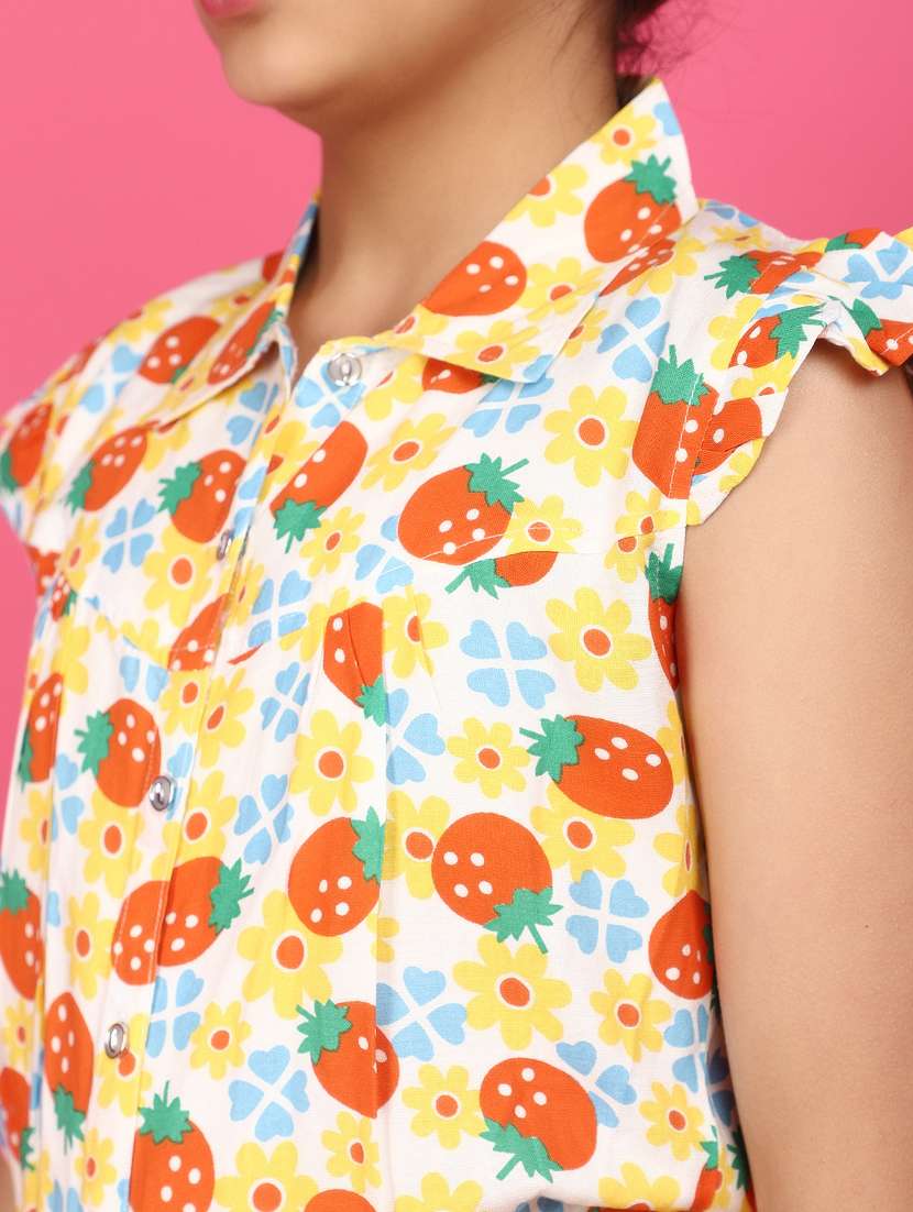 multi colored cotton  top - 20893882 -  Standard Image - 5