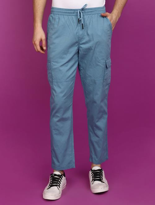 green cotton joggers track pant - 20894007 -  Standard Image - 0