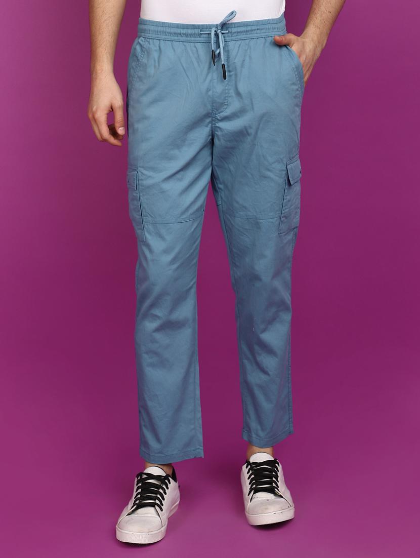 green cotton joggers track pant - 20894007 -  Zoom Image - 0