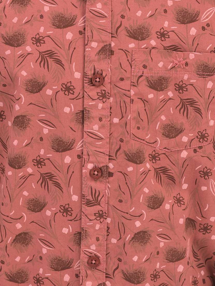 boys' floral printed regular shirt - 20894972 - Standard Image - 5