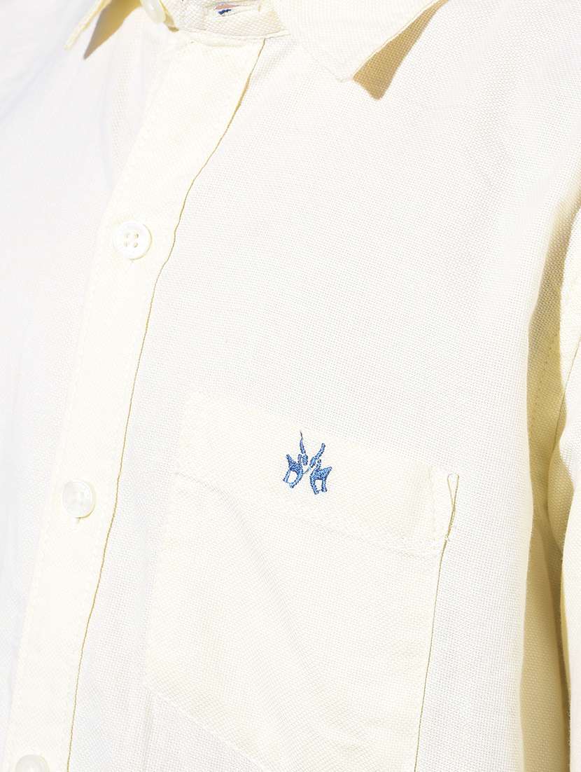 boys' classic solid color regular shirt - 20894981 -  Standard Image - 5