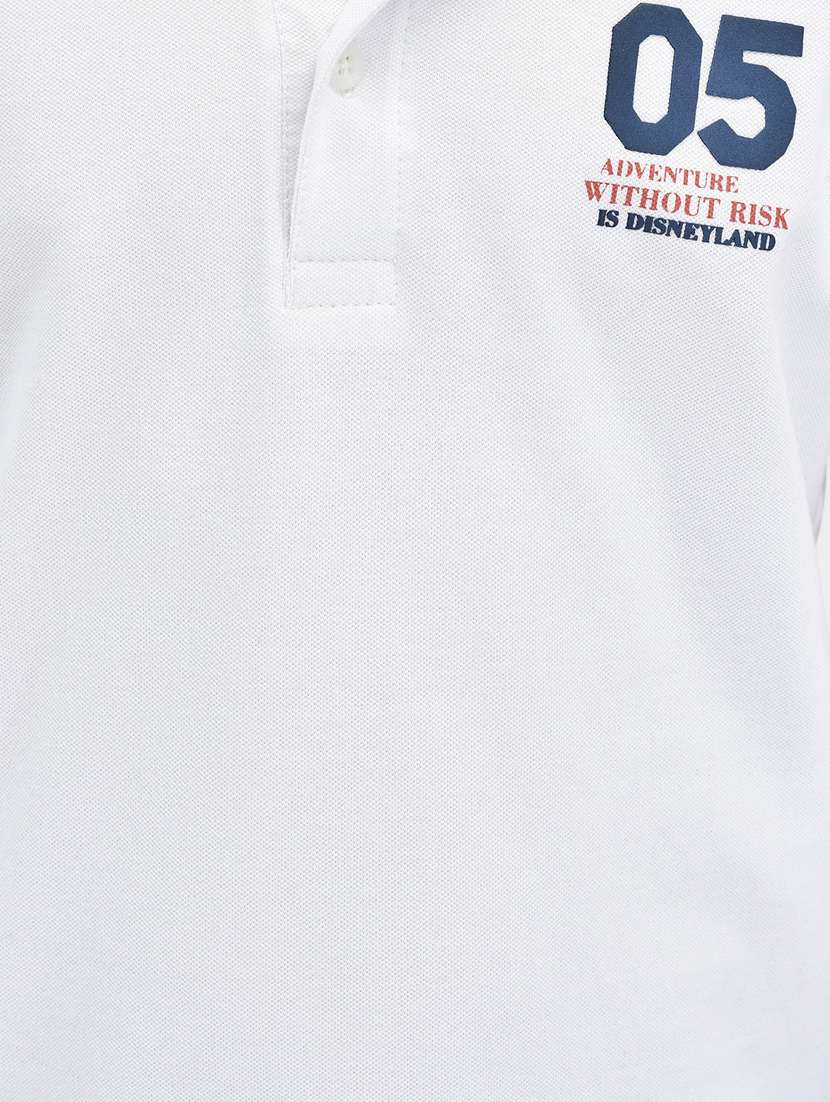 white cotton blend tshirt - 20895028 -  Standard Image - 5