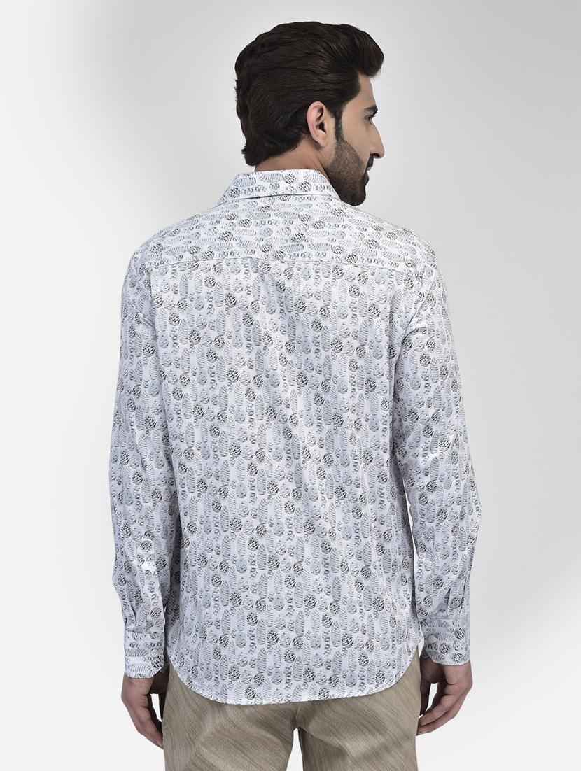 men collared long sleeve casual shirt - 20895164 - Standard Image - 3
