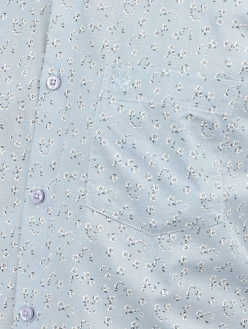 men collared long sleeve casual shirt - 20895170 -  Standard Image - 5