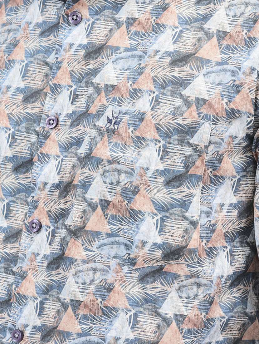 multi colored cotton casual shirt - 20895172 -  Standard Image - 5