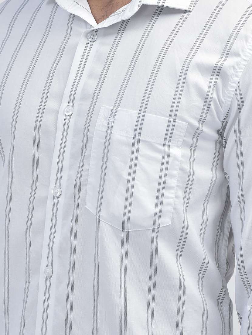 men collared long sleeve casual shirt - 20895176 -  Standard Image - 5