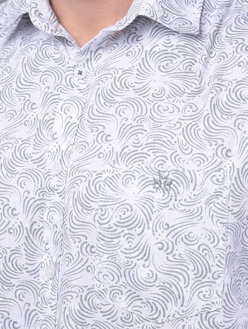 men collared short sleeve casual shirt - 20895213 -  Standard Image - 5