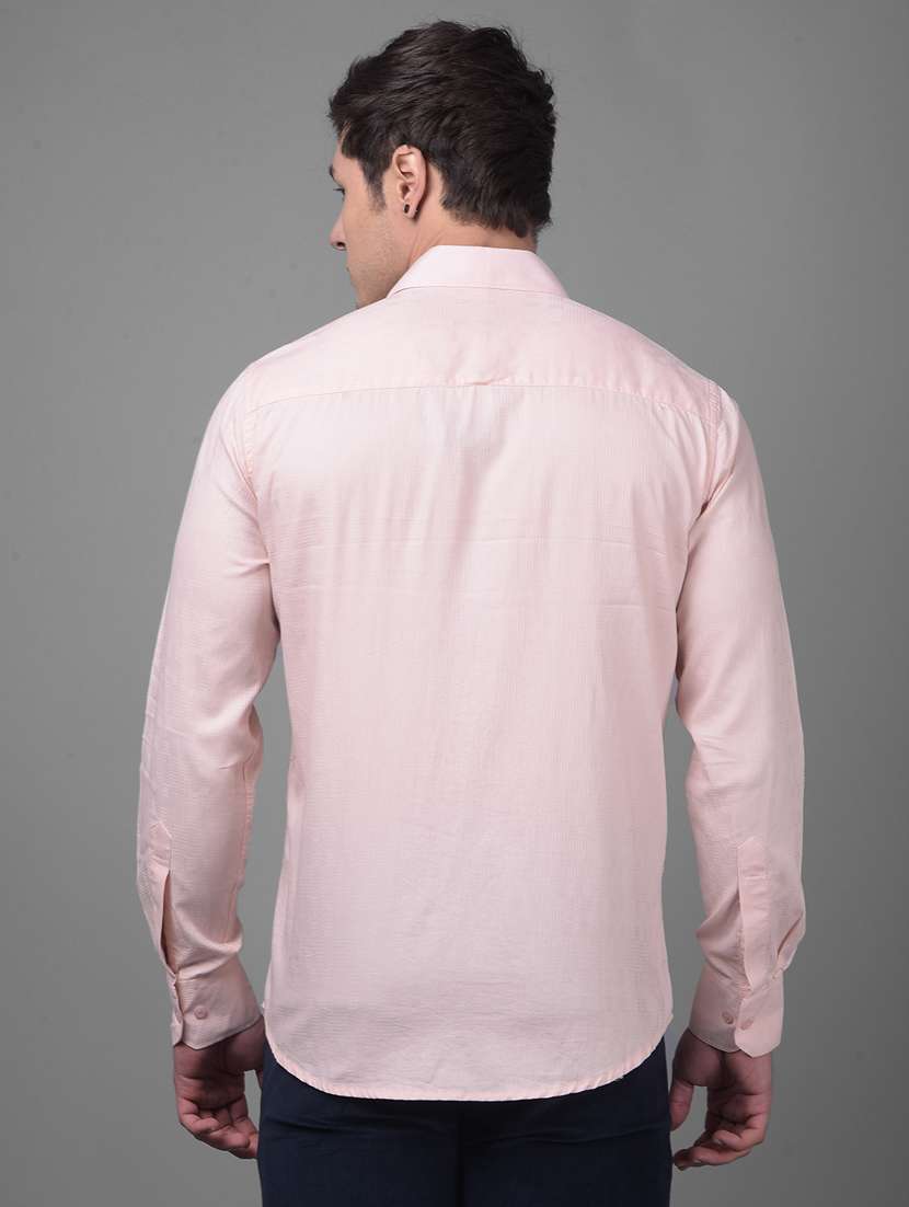 men collared long sleeve casual shirt - 20895231 - Standard Image - 3