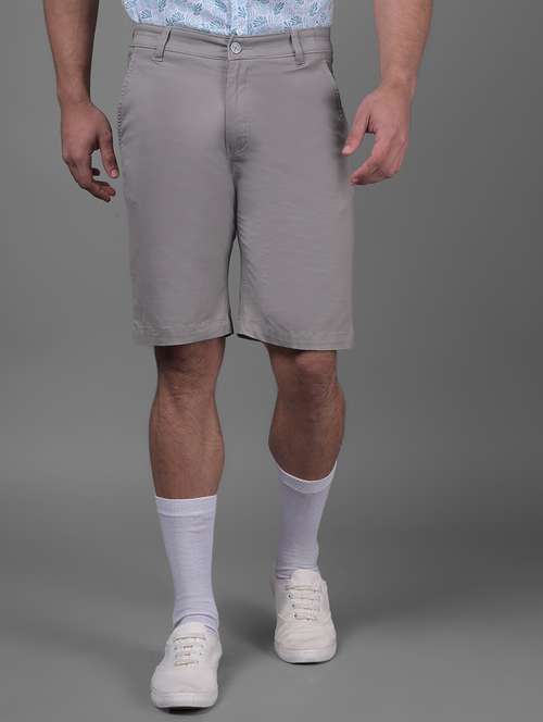 men mid rise cotton bermuda shorts - 20895252 - Standard Image - 0