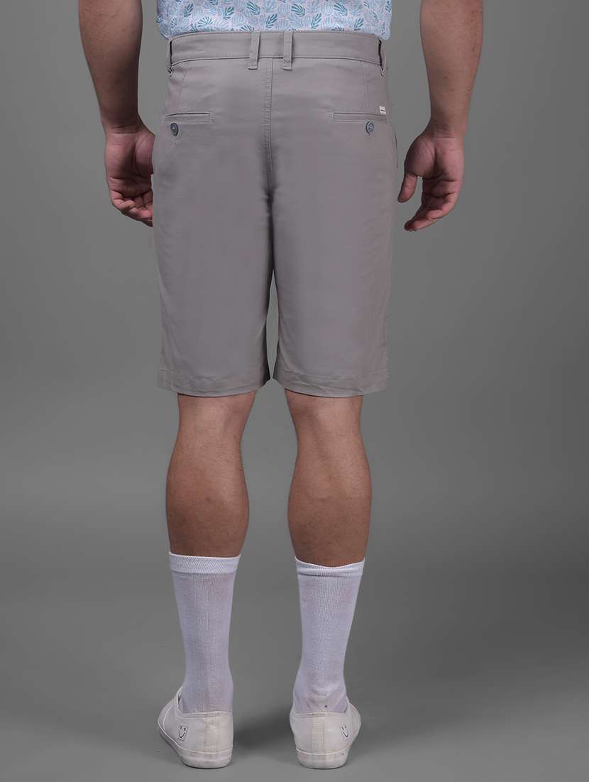 men mid rise cotton bermuda shorts - 20895252 - Standard Image - 3