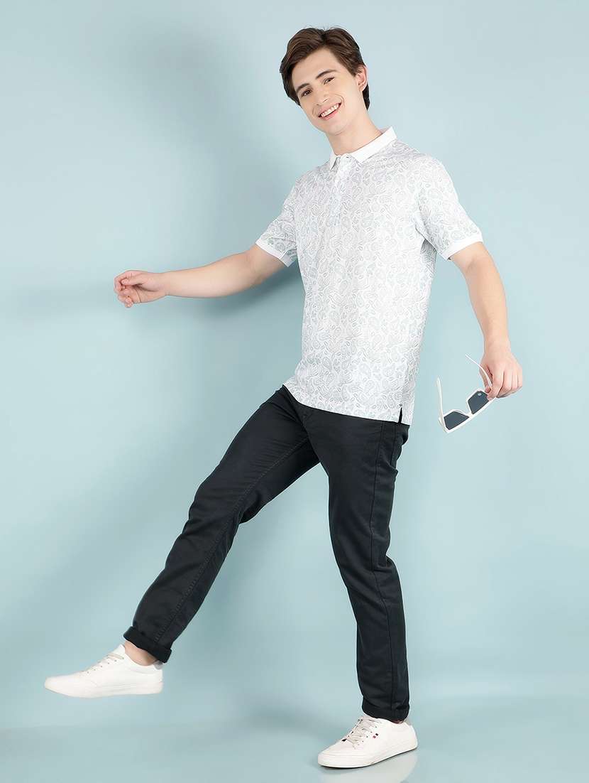 white cotton all over print tshirt - 20895320 -  Standard Image - 5