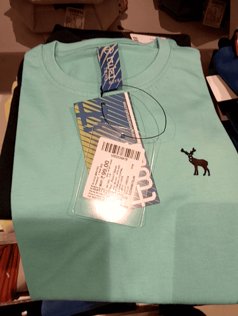 light green cotton single jersey tshirt - 20901248 - Zoom Image - 0