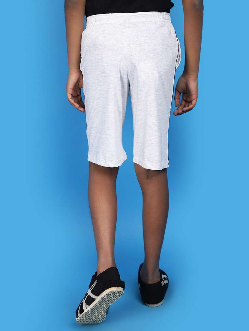 grey cotton shorts & three fourth - 20901259 -  Standard Image - 3