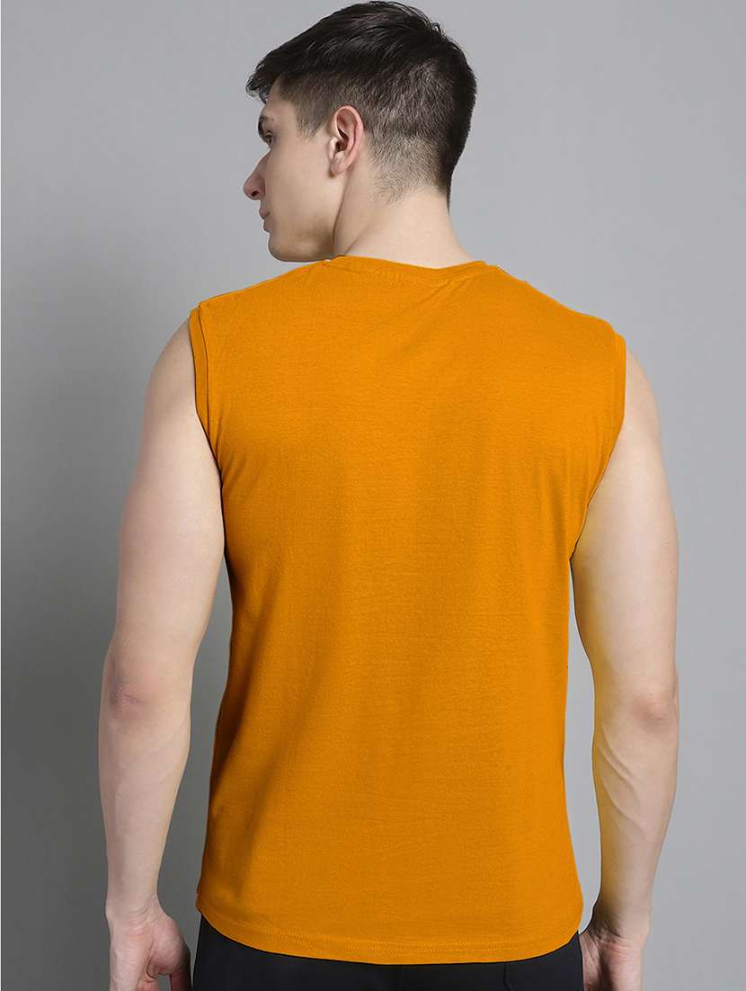 men cotton chest print t-shirt - 20906839 -  Standard Image - 3