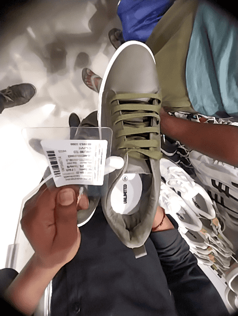 olive pu (polyurethane) shoes - 20911658 - Standard Image - 0