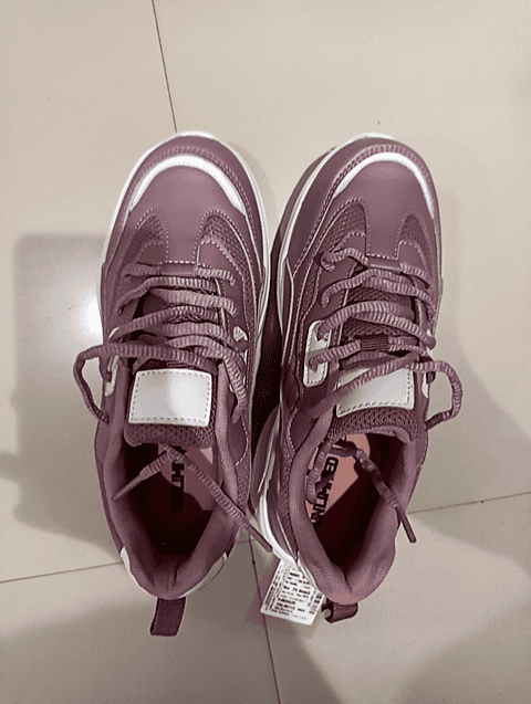 mauve mesh sports shoes - 20911669 - Zoom Image - 0