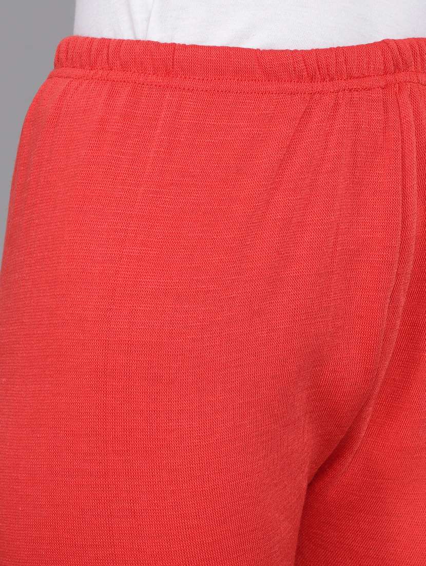 women high rise solid woolen legging - 20912168 -  Standard Image - 5