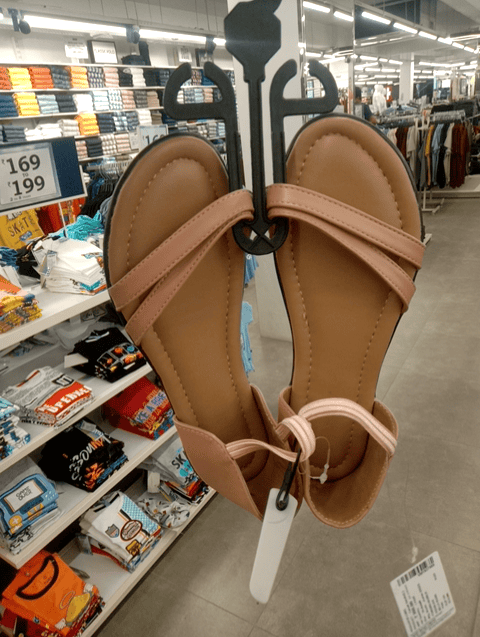 pink pu (polyurethane) sandals - 20912371 -  Standard Image - 0