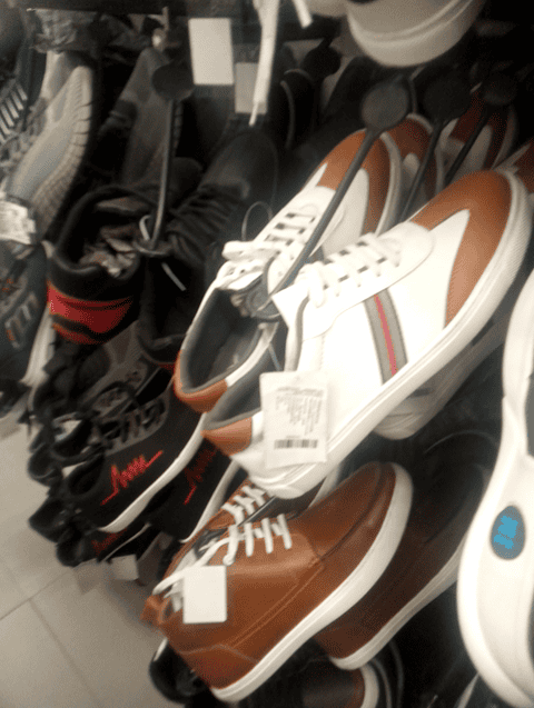 tan pu (polyurethane) shoes - 20912544 -  Standard Image - 0