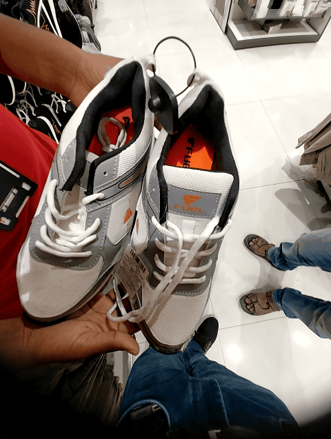 grey mesh sports shoes - 20912691 -  Standard Image - 0